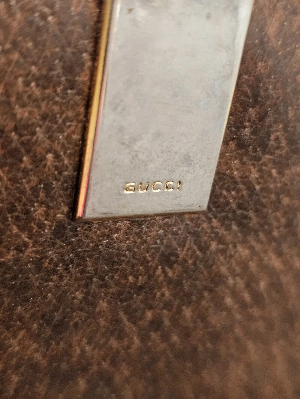 Gucci Vintage Horsebit Leather Bifold Wallet